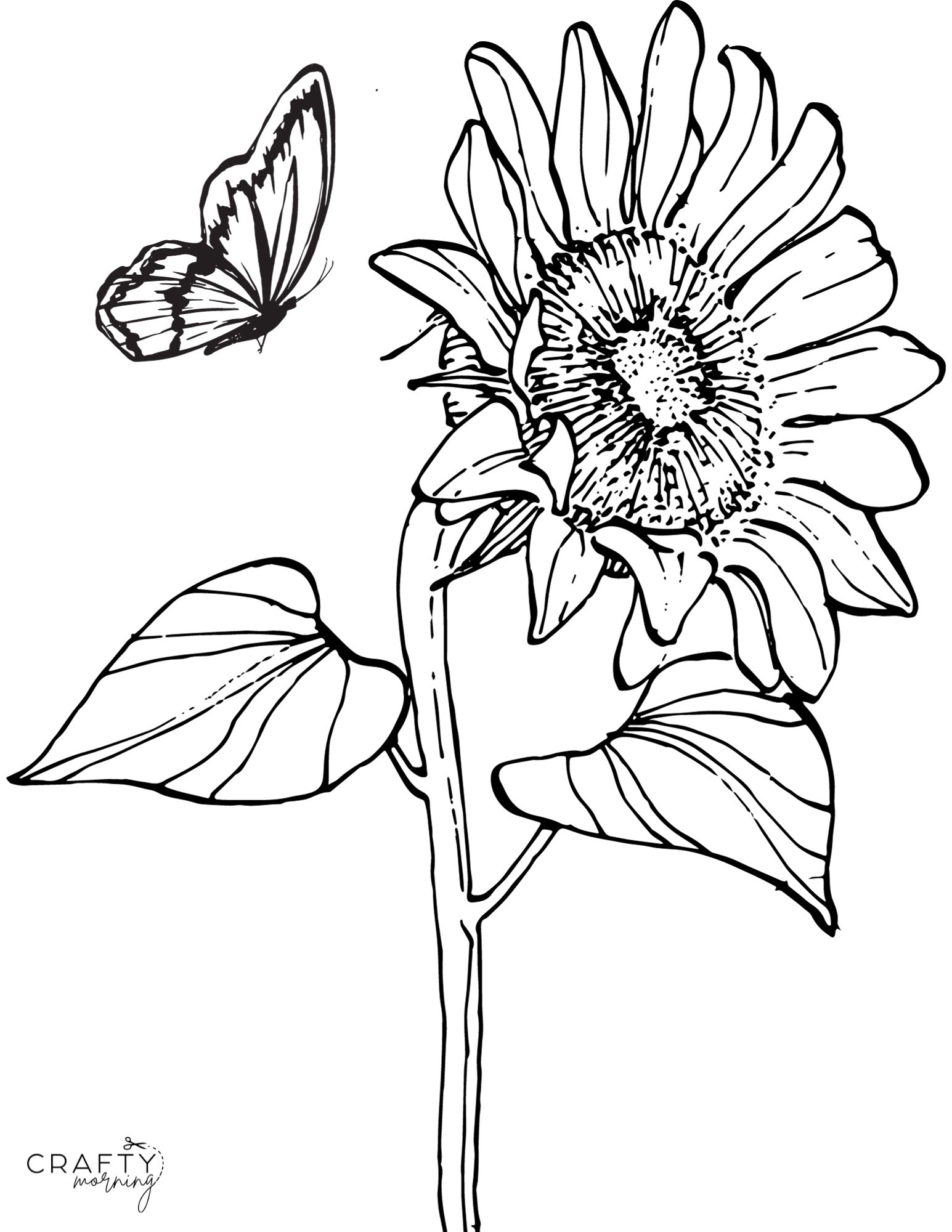 Flower coloring pages to print