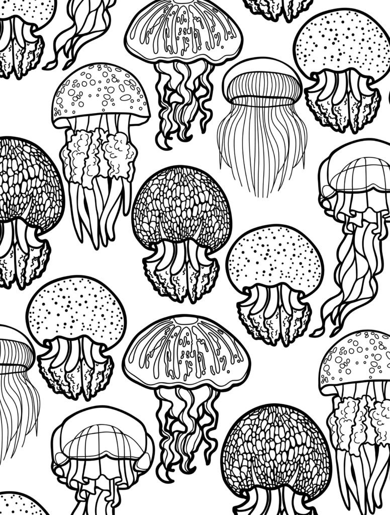 Adult coloring pages animals
