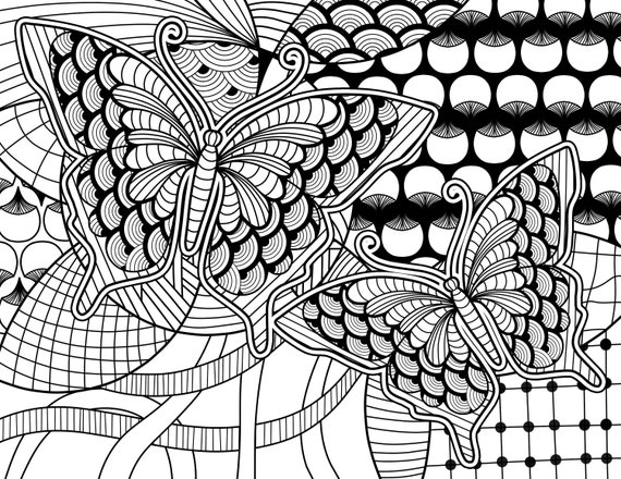 Printable adult coloring pages
