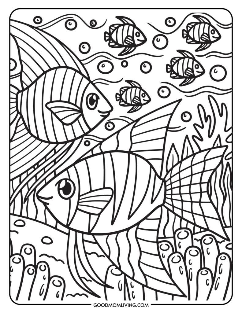 Free aesthetic coloring pages printable sheets