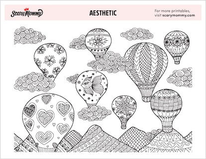 Travel through art with these amazingly aesthetic coloring pages