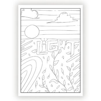 Aesthetic coloring pages minimalist boho coloring pages bulletin board