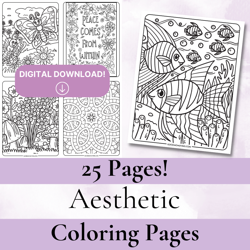 Aesthetic color pages