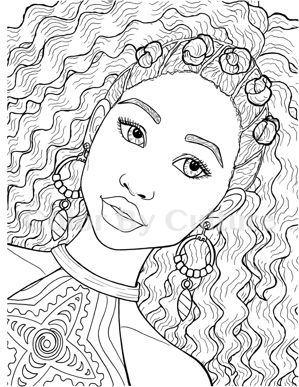 Printable coloring book