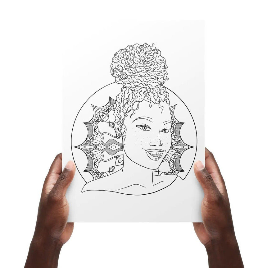 Dorothy gilbert black girl magic coloring book