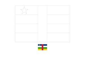 Africa flags coloring pages coloring sheets of national flags