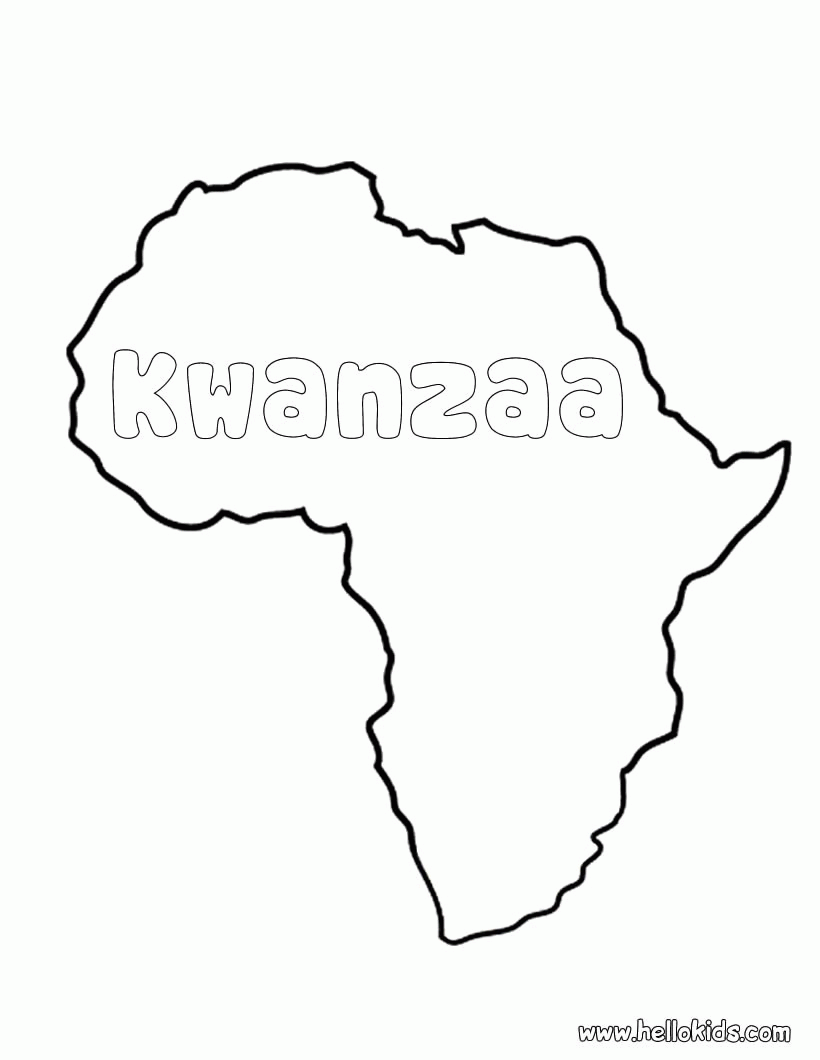 Africa coloring pages printable for free download