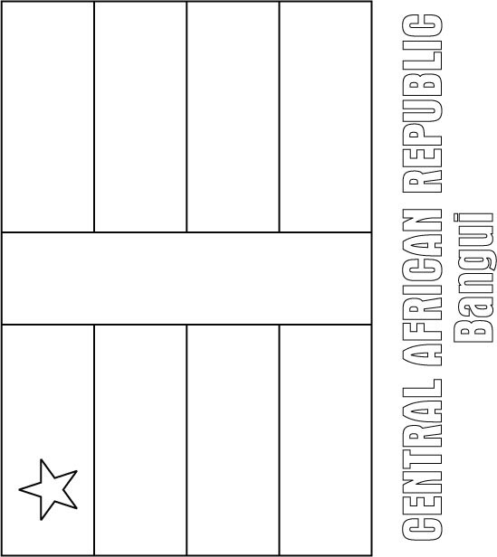 Central african republic flag coloring page download free central african republic flag coloring page for kids best coloring pages