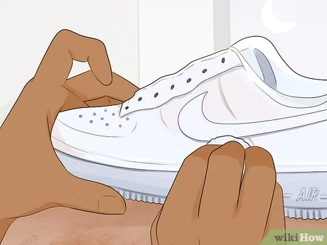 How to customize air force shoes eye