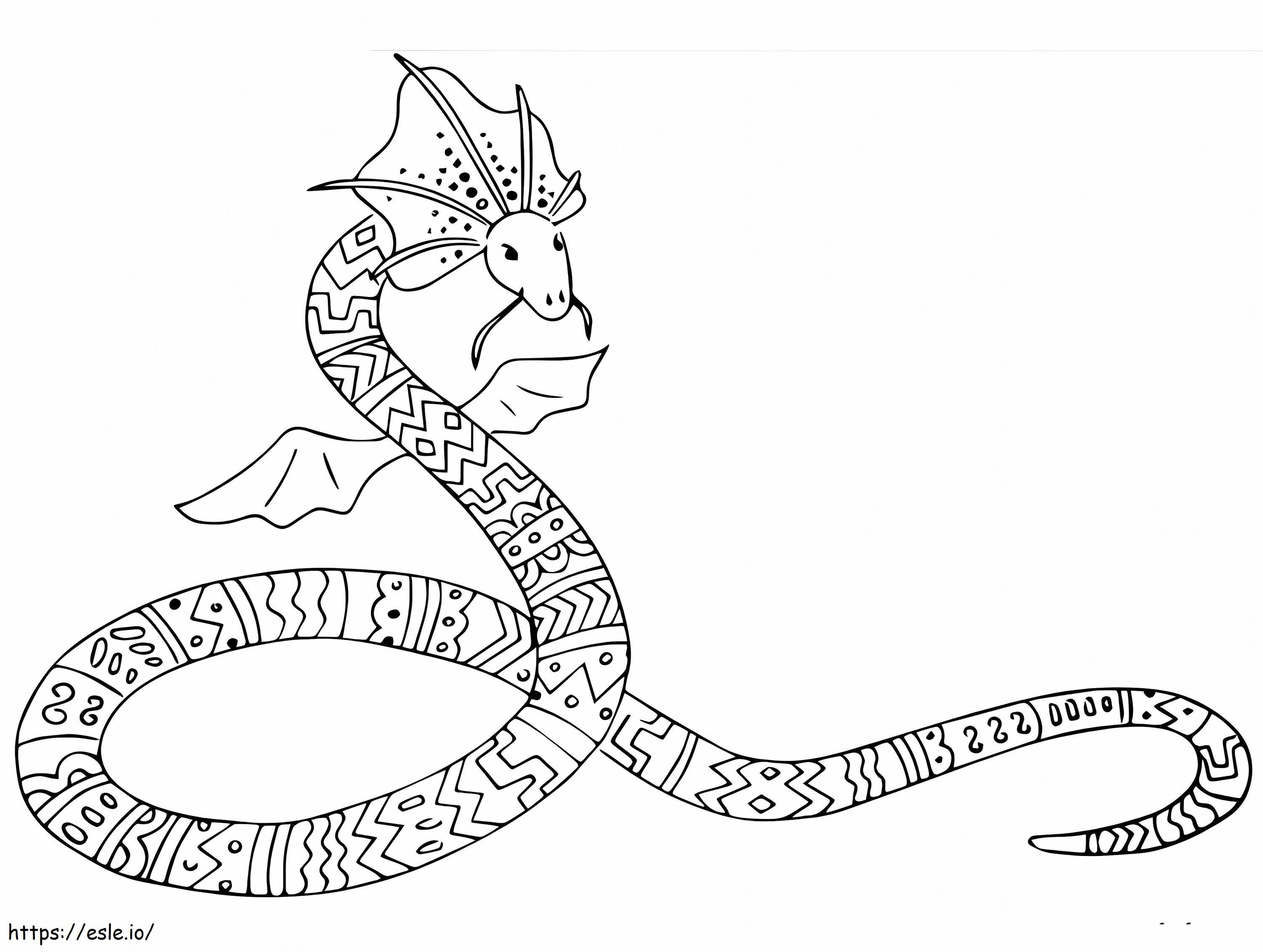 Printable alebrijes coloring page