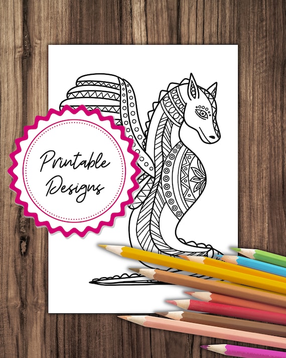 Alebrije coloring pages mexican alebrijes coloring pages bundle adult coloring book kids coloring book mexico coloring pages