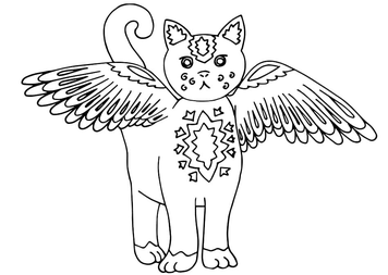 Alebrijes coloring pages