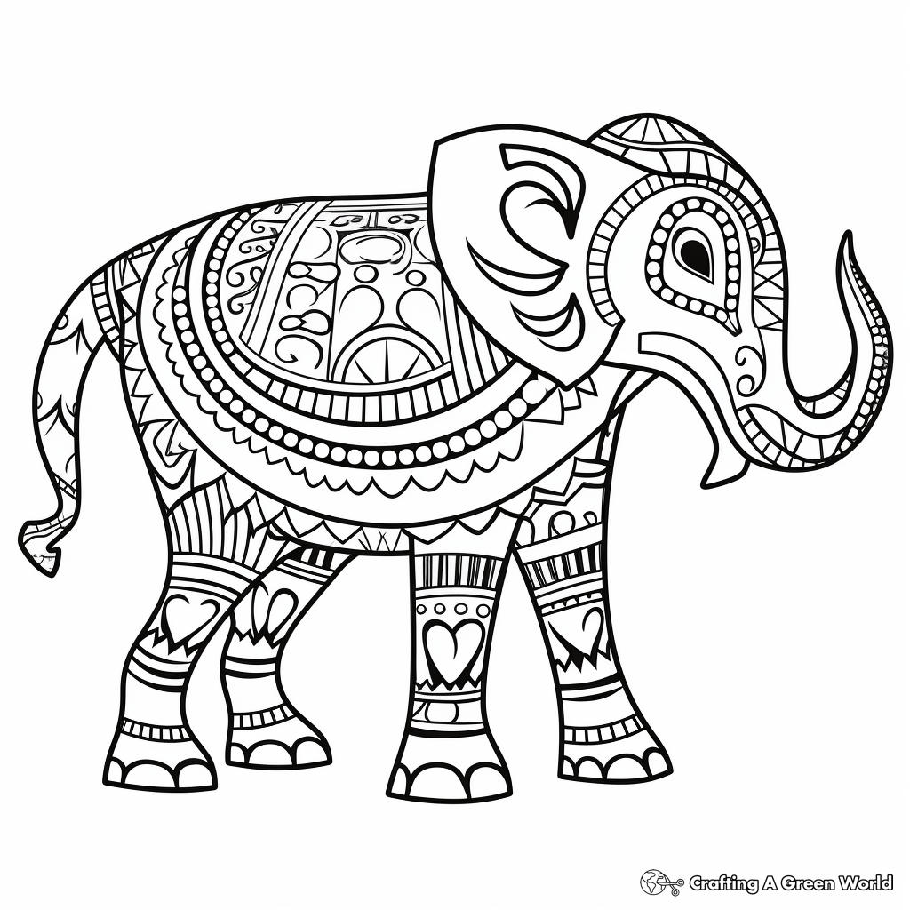 Alebrije coloring pages