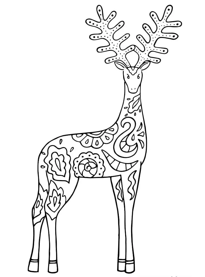 Alebrijes malvorlagen