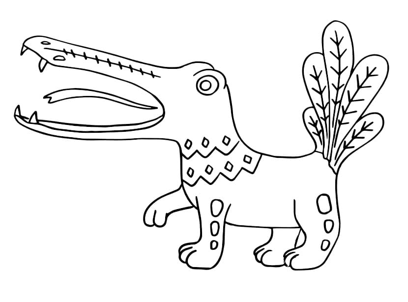Alebrijes coloring pages printable for free download