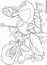 Alice in wonderland coloring pages on coloring