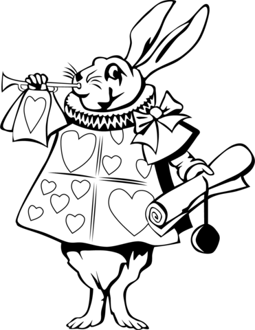 Alice in wonderland coloring pages free coloring pages