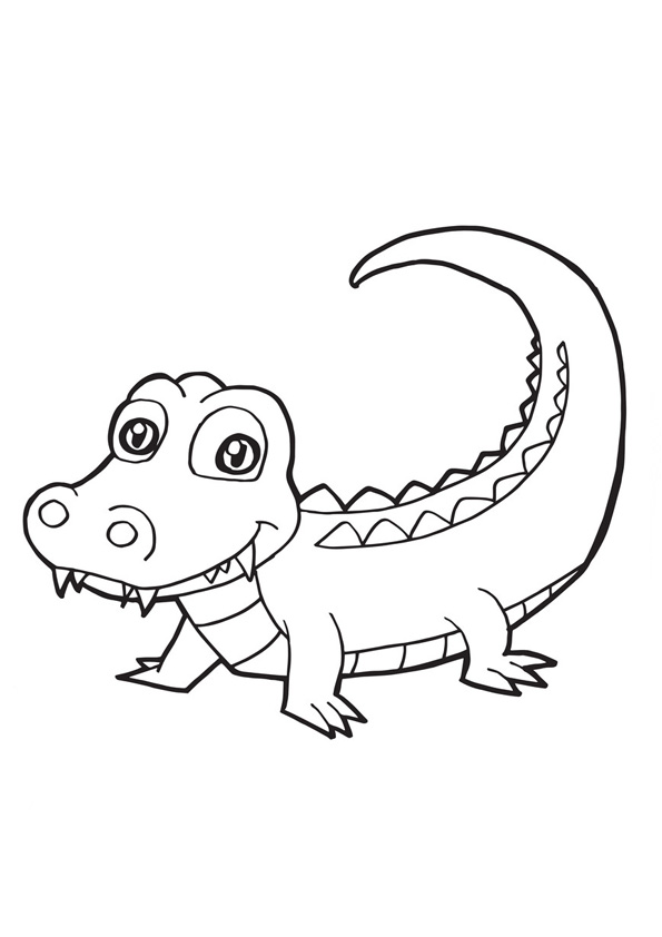 Coloring pages free printable alligator coloring pages for kids