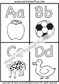 Alphabet coloring â letter coloring â a