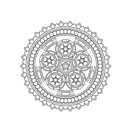 Coloring calming activity for those with dementia