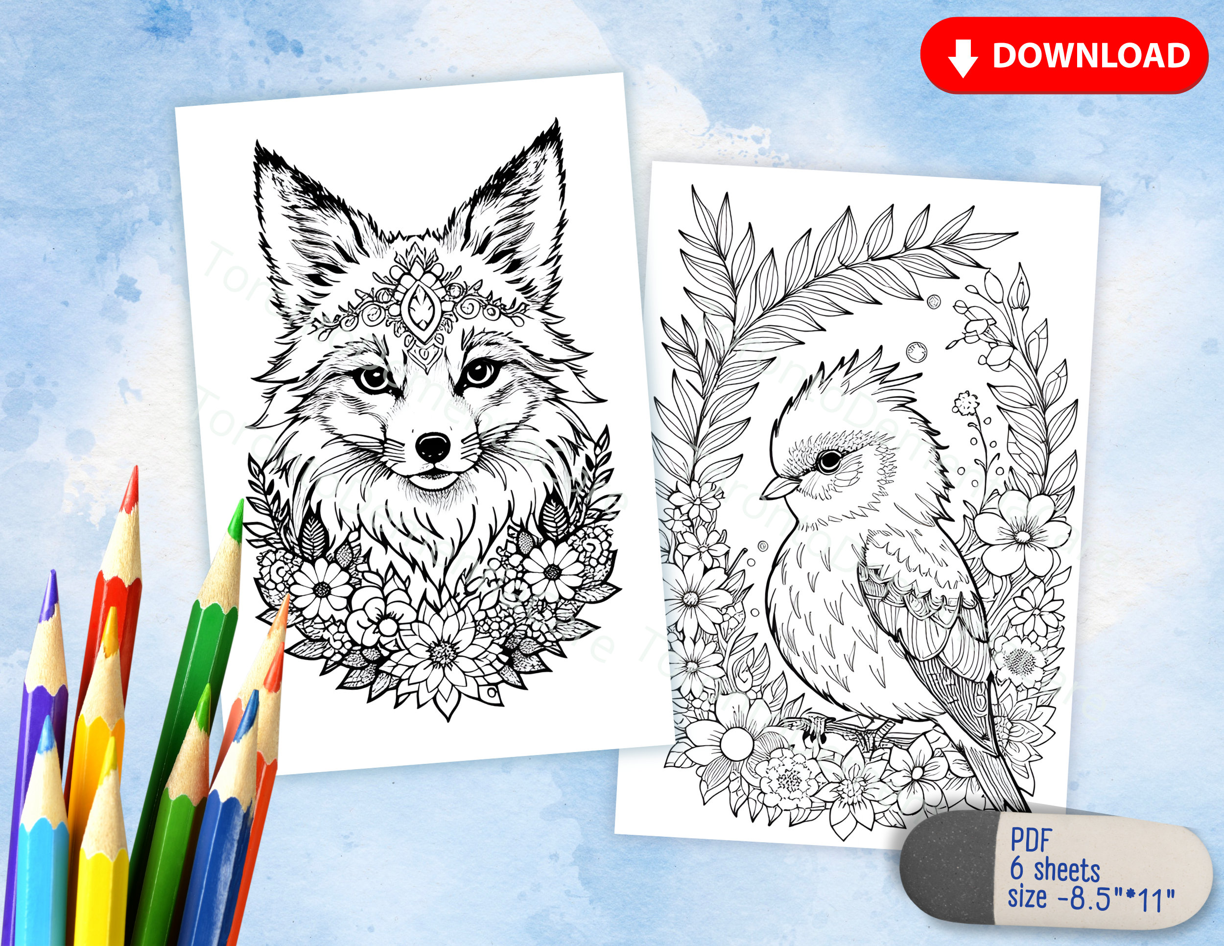 Coloring pages alzheimers