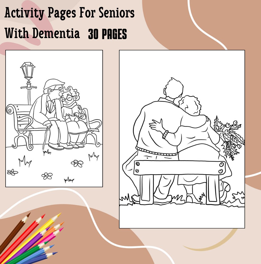 Coloring pages alzheimers