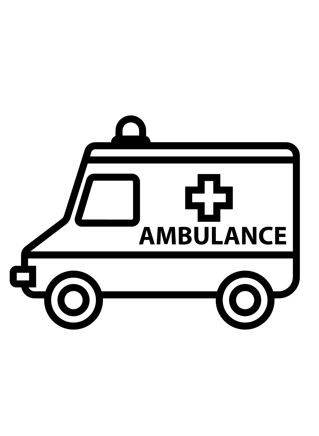Ambulance coloring pages printable for free download