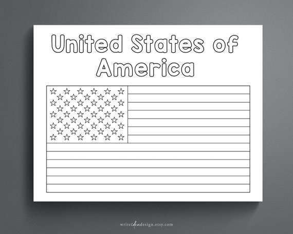 Printable usa flag coloring page american flag coloring page united states flag coloring page usa flag activity