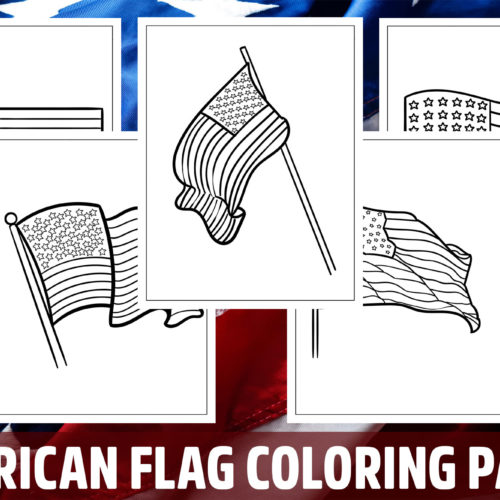 American flag coloring pages for kids girls boys teens birthday school activity made by teachers
