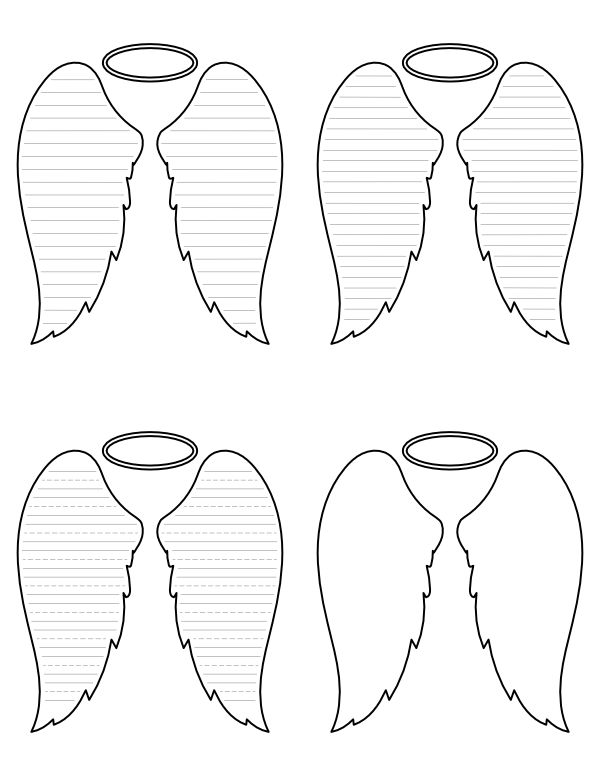 Free printable angel wings and halo