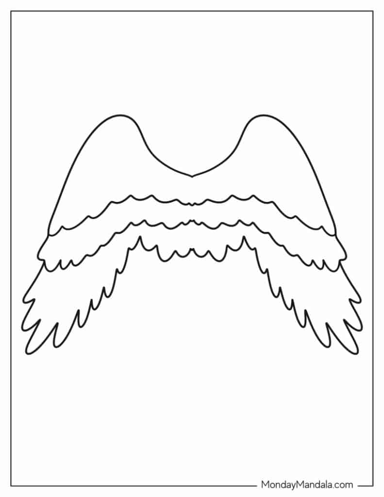 Angel templates free pdf printables