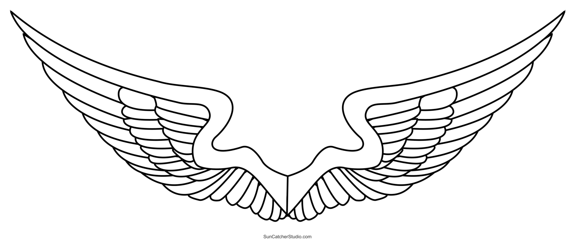 Angel templates and stencils free printable patterns â diy projects patterns monograms designs templates