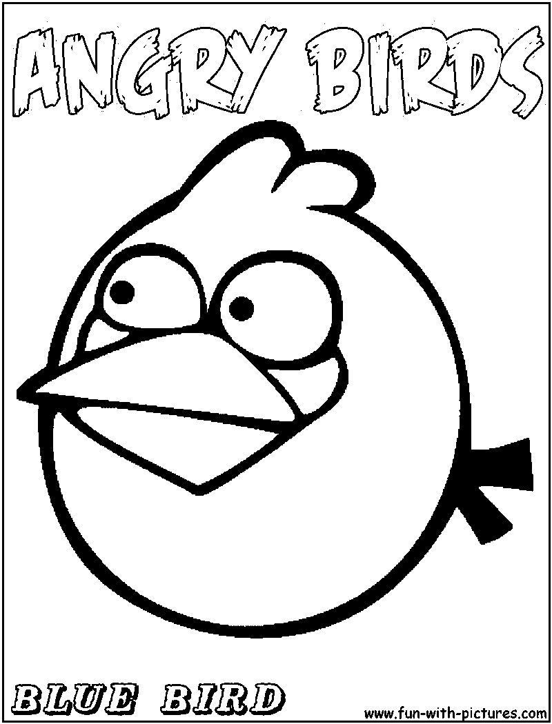 Angry birds coloring pages