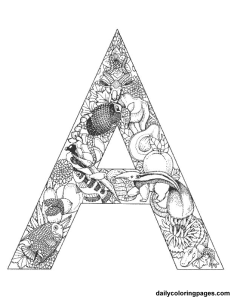 Fun freebies animal alphabet coloring pages â the adventist home educator