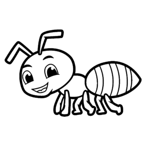 Ant coloring pages printable for free download