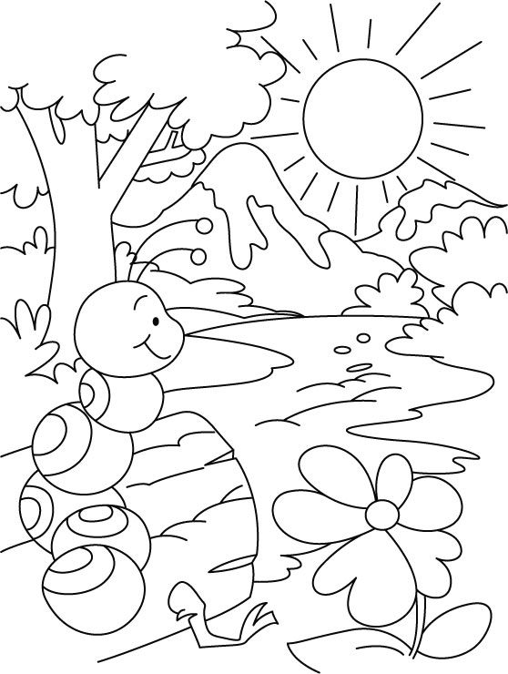 Hill or water everywhere ant shelter coloring pages download free hill or water everywhere ant shelter coloring pages for kids best coloring pages