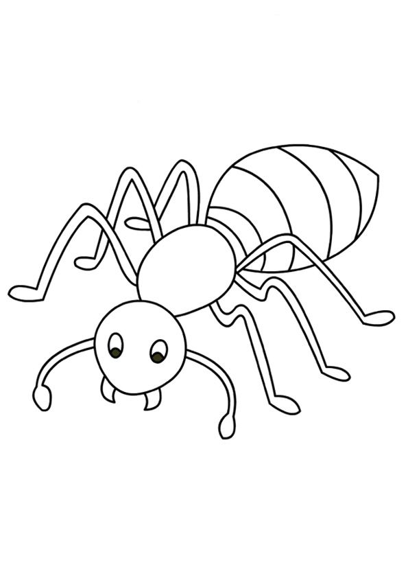 Coloring pages printable a for ant coloring pages for kids