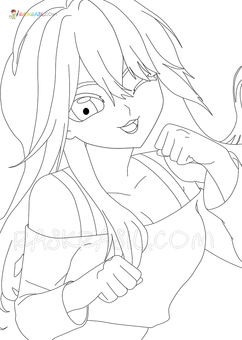 Aphmau coloring pages