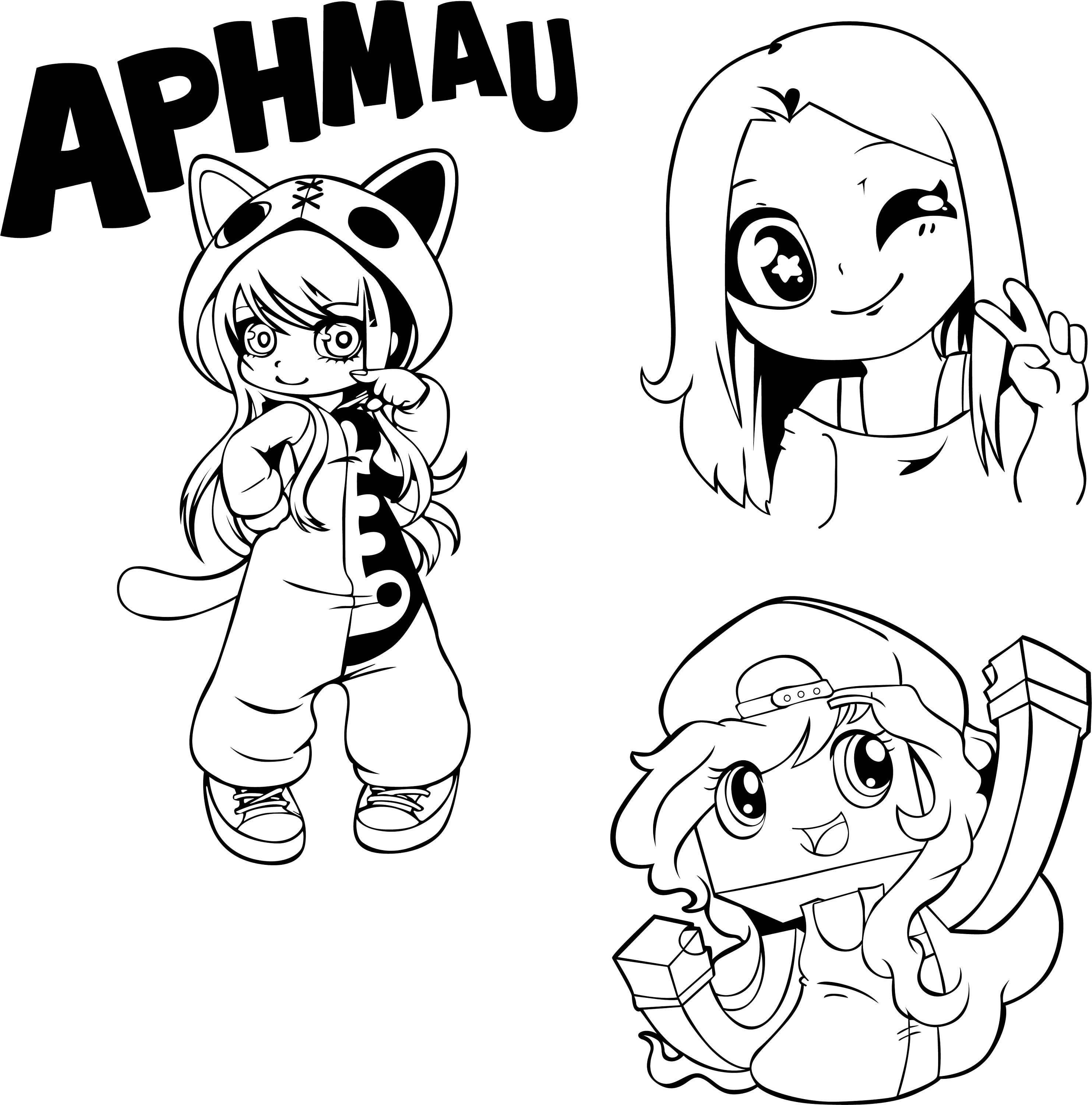 Aphmau digital files svg ai eps pdf dxf png