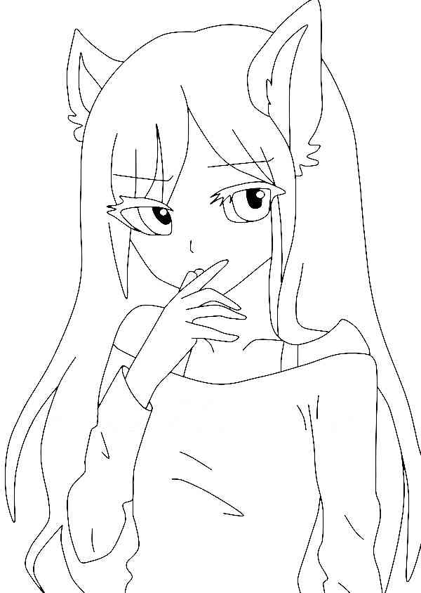 Aphmau coloring pages