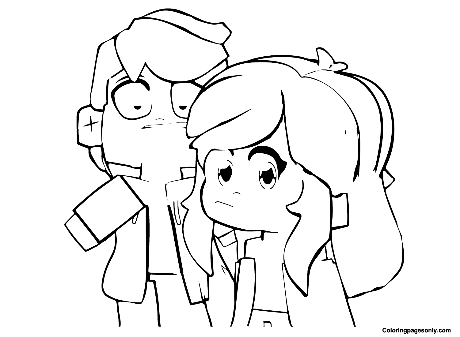 Images aphmau coloring page