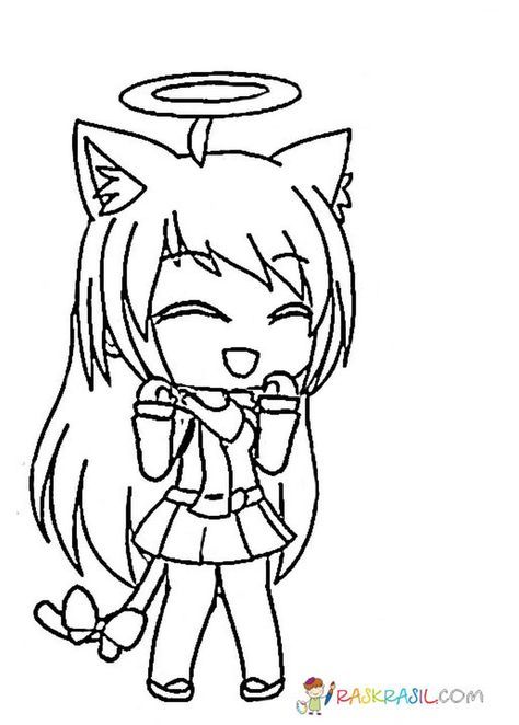 Gacha life coloring pages coloring pages cute coloring pages cartoon coloring pages