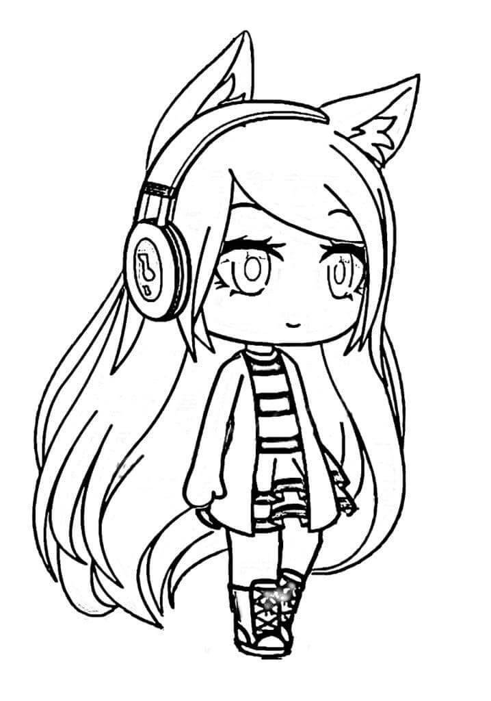 Gacha life fãrbung seite