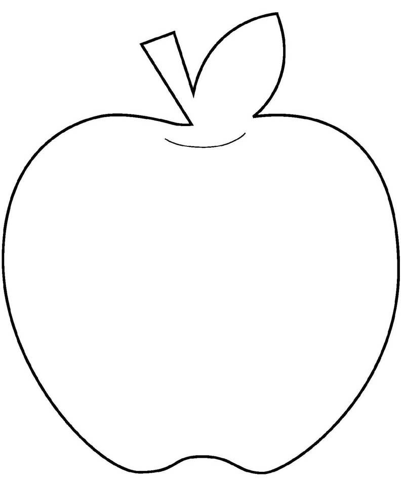 Freeprintableshapetemplates shape templates apple template templates printable free