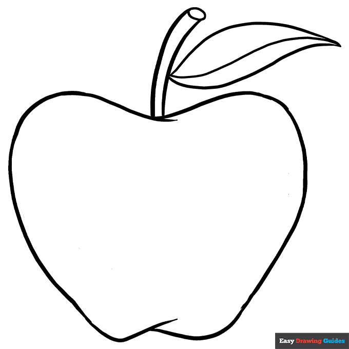 Free printable fruit coloring pages for kids