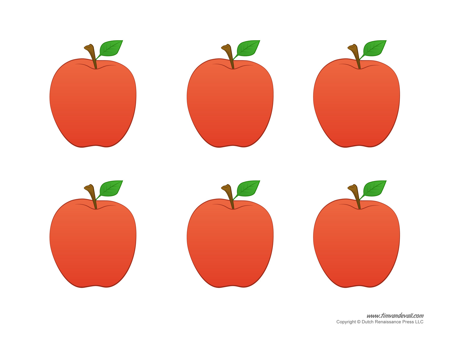 Apple crafts for preschool â tims printables