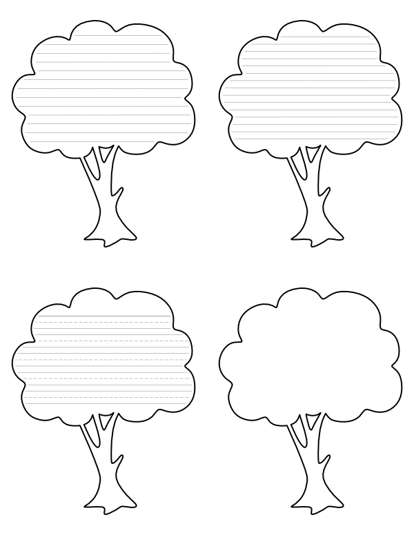 Free printable apple tree