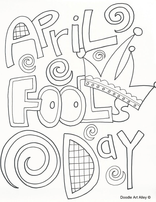 April coloring pages