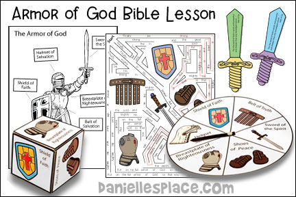 Armor of god plete bible lesson for children