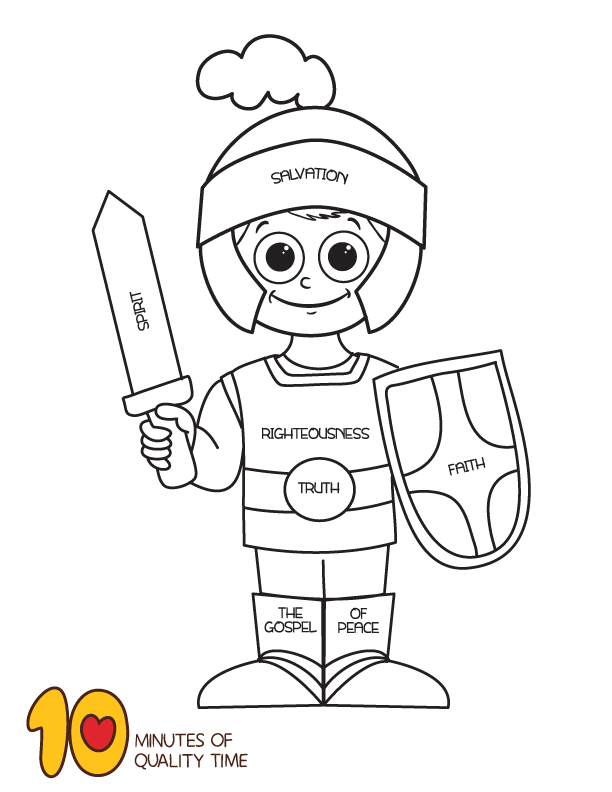Armor of god coloring page bible activities for kids sunday school coloring pages bible school crafts